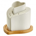 AK5-0028 Набор для специй 3 предмета на бамбуковой подставке (36)