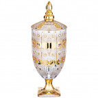 Диспенсер для напитков "лимонадница lefard gold glass" 2,6 л. 16*16 см. высота=44,5 см. (кор=2шт.)