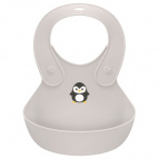 НАГРУДНИК ДЕТСКИЙ С ДЕКОРОМ (Светло-бежевый)