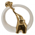 Фигурка декоративная "Слоны", L18 W6 H18 см