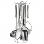 BE-1680/7 Набор кухонных принадлежностей на подставке 7 пр. (нерж.сталь) (12)