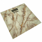 Весы напольные электронные DELTA D-9015 "Белый мрамор" : 180 кг, 30*30см (10)