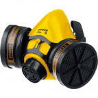 STAYER респиратор противогазовый HF-6000, два фильтра A1 в комплекте (11175)