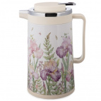 ТЕРМОС СО СТЕКЛЯННОЙ КОЛБОЙ, 950 МЛ, КРЫШКА С КЛАПАНОМ, СЕРИЯ "IRISES"