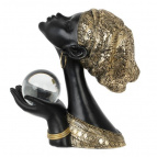 Фигурка декоративная "Африканка", L22 W10 H23 см