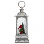 Изделие декоративное "Фонарь" (подсвет., вьюга, 3хАА), L9 W9 H27 см