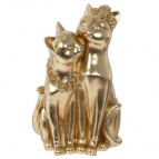 Фигурка декоративная "Кошки", L13,5 W13 H22 см