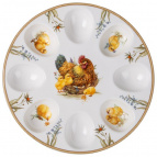 БЛЮДО ДЛЯ 8 ЯИЦ LEFARD "ВОСКРЕСЕНИЕ/SUNDAY" 22 СМ