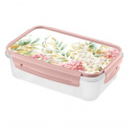 КОНТЕЙНЕР ДЛЯ ПРОДУКТОВ  "ЛОК"  С ДЕКОРОМ 0,75Л (Микс 1)