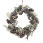 Изделие декоративное "Венок", L38 W9 H38 см