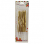 Набор из 11-ти свечей для торта, D 0,5 см,L6,5 W1,5 H20 см