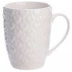 9-31350-1 Кружка 340мл с рельефом White LR (х36)