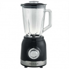 Блендер DELTA LUX DE-7301 черный, 1300 Вт, СТЕКЛЯННАЯ ЧАША 1,5 л (6)