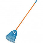 GRINDA грабли веерные пластиковые PP-23 FIBER, 500 х 50 х 1680 мм, 23 зубца, ударопрочный пластик, фибергласовый черенок (421815)