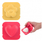Набор форм для яиц 2шт. "Сердце/Цветок" 7*7см 2цв.
