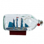 Изделие декоративное "Корабль в бутылке", L18,5 W7,5 H9 см