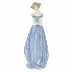 Фигурка декоративная "Девушка", L10,5 W11 H28,5 см