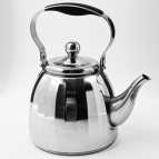 40744 Чайник заварочный 1,5 л с фильтром нерж/ст MB серебристый, черный