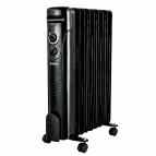 Обогреватель масляный  D10-9  "DELTA", 2000Вт,  9 секций, черный