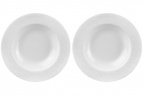 Набор суповых тарелок 2 пр. 300 мл 22,5*22,5*3 см "Розы"