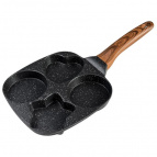 Сковорода а/пр 19см д/оладий фигурн Nordic Stone ТМ Appetite