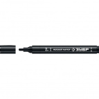 ЗУБР ММ-400, черный, 2 мм, круглый, меловой маркер, Профессионал (06332-2)