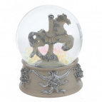 Фигурка декоративная в стекл шаре "Лошадка", L6,5 W6,5 H8 см