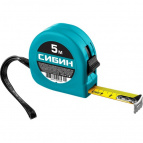 СИБИН 5 м х 19 мм, рулетка (34020-05-19)