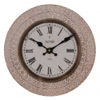 Часы настенные декоративные,  L34 W4 H34 см, (1xAA не прилаг.)