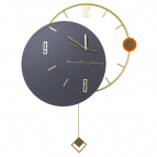 Часы настенные декоративные, L53 W4,5 H70 см, (2xАА не прилаг.)