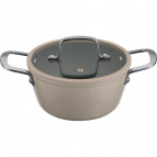 1-2420 Кастрюля 2,5л с крышкой 20см Linea TAUP (индукция)