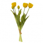 Цветы искусственные "Букет Тюльпанов" (Real Touch), L12 W11 H38 см