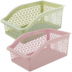 Корзина для хранения универсальная. Размер 29х12х12см. 2цв