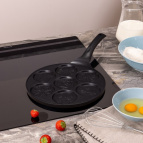 СКОВОРОДА AGNESS ДЛЯ ОЛАДИЙ С АНТИПРИГАР.ПОКРЫТИЕМ ДИАМЕТР=26.5 СМ