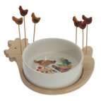 Подставка для закусок, 160 мл, L17 W17 H11 см