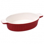 Форма керам овал 27х15х6см красный Flamenco ТМ Appetite