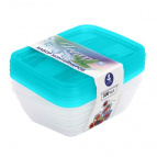 Набор контейнеров Fresco 4 шт. 500 мл (Бриз)