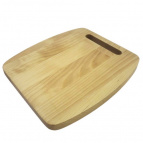 Доска разделочная береза 21х24х1,8см бочка ТМ Guter Baum