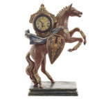 Фигурка декоративная "Лошадь" с часами  D8см, (AAx1 н/п), L31,5 W14 H45,5 см