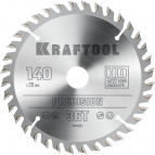 KRAFTOOL Precision, 140 х 20 мм, 36Т, пильный диск по дереву (36952-140-20)