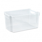 Ящик штабелируемый без крышки "Модуль"  S 6.5л (прозрачный)