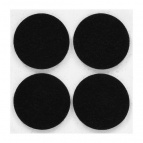 Протекторы защитные из фетра черные Ø38мм, VORTEX /30