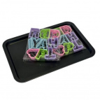 3990-1 Противень BK в наборе с пресс-формой "HAPPY (х12)