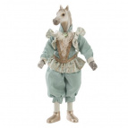 Игрушка набивная стоя "Лошадь" (муж), L17 W14 H44 см