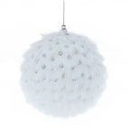 Украшение новогоднее "Шар" (Набор из 3-х), L8 W8 H8 см Полимерный материал