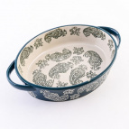 60349 Форма для запекания 660 мл керамика LR (х12)