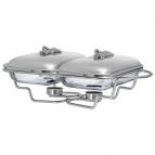 МАРМИТ ДВОЙНОЙ LEFARD СЕРИЯ "HARMONY" СО СТЕКЛЯННЫМИ ФОРМАМИ ДЛЯ ЗАПЕКАНИЯ, 1,6Л/1,6Л