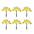 Набор из 6-ти изделий декоративных "Яйца пасхальные", L17 W3 H18/10 см