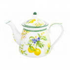 Чайник1 л 23*13*17 см "Лимоны", NEW BONE CHINA