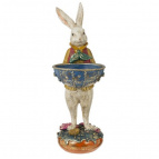 Фигурка декоративная "Заяц", L10 W13 H28 см